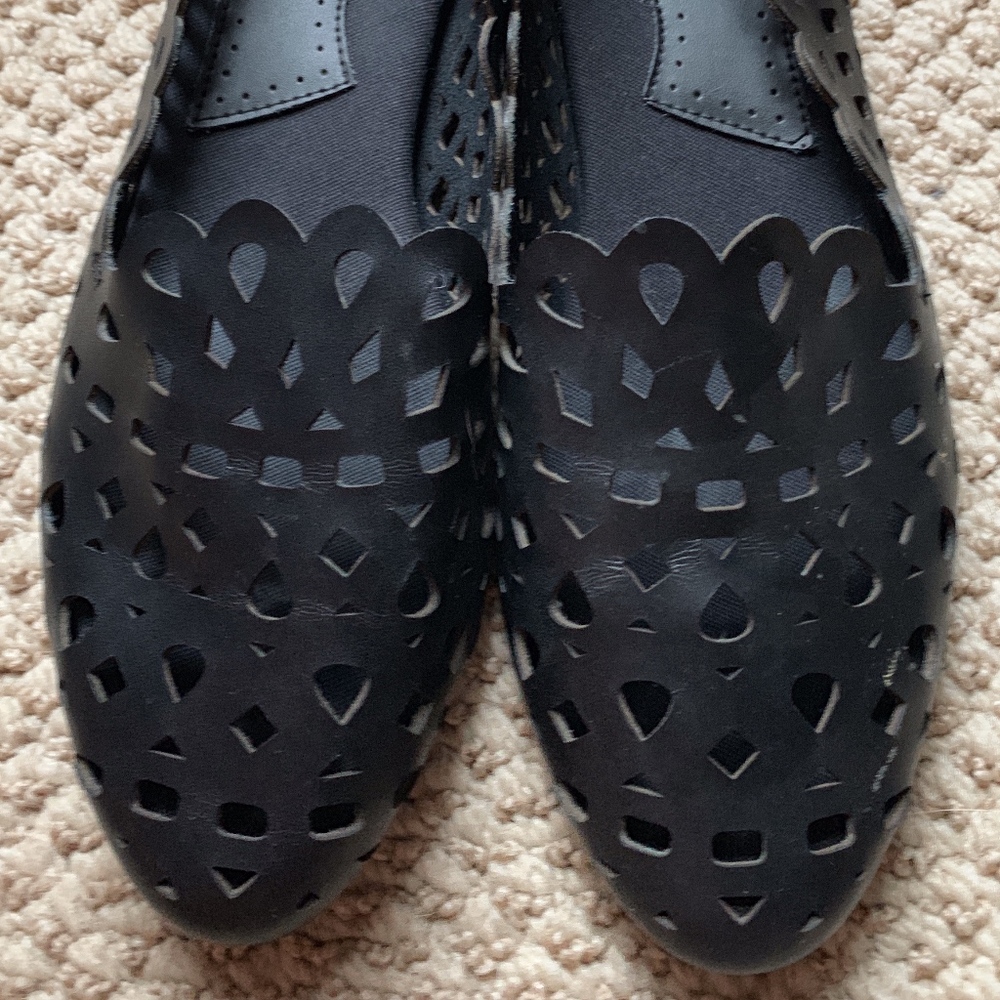 G.H. BASS & CO. HILTON LEATHER FLATS - Picture 1 of 7